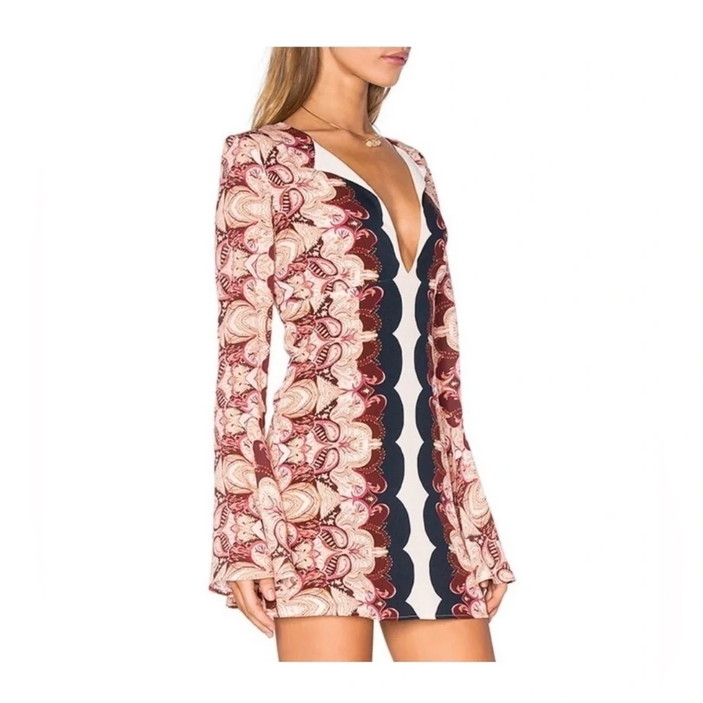 Free People Ossie Vibes Mini Dress in Ivory size 0 - Picture 6 of 14